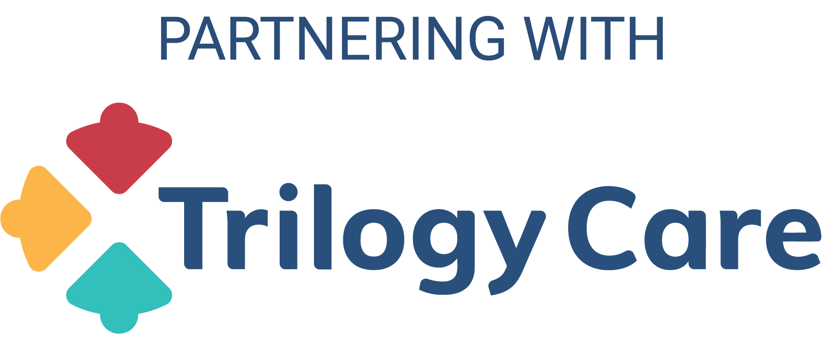 Trilogy Care partnership graphic